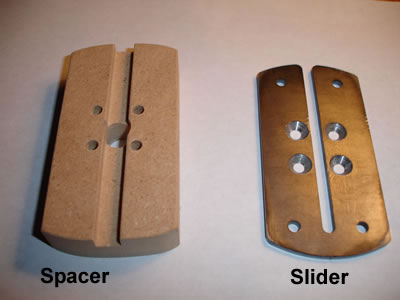 Spacer and Slide Plate